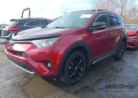 2018 Toyota Rav4 Adventure z USA, uszkodzony, nr VIN 2T3RFREV9JW709697